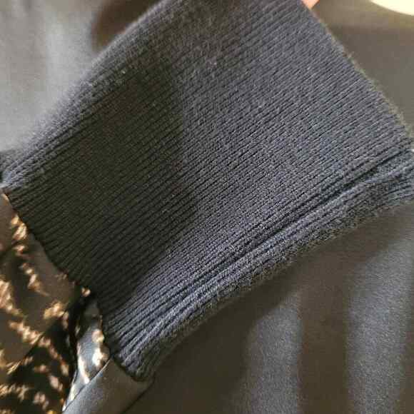 Micahel Kors size S womens tunic top lightweight semi-sheer ribbed zipper - Picture 10 of 12